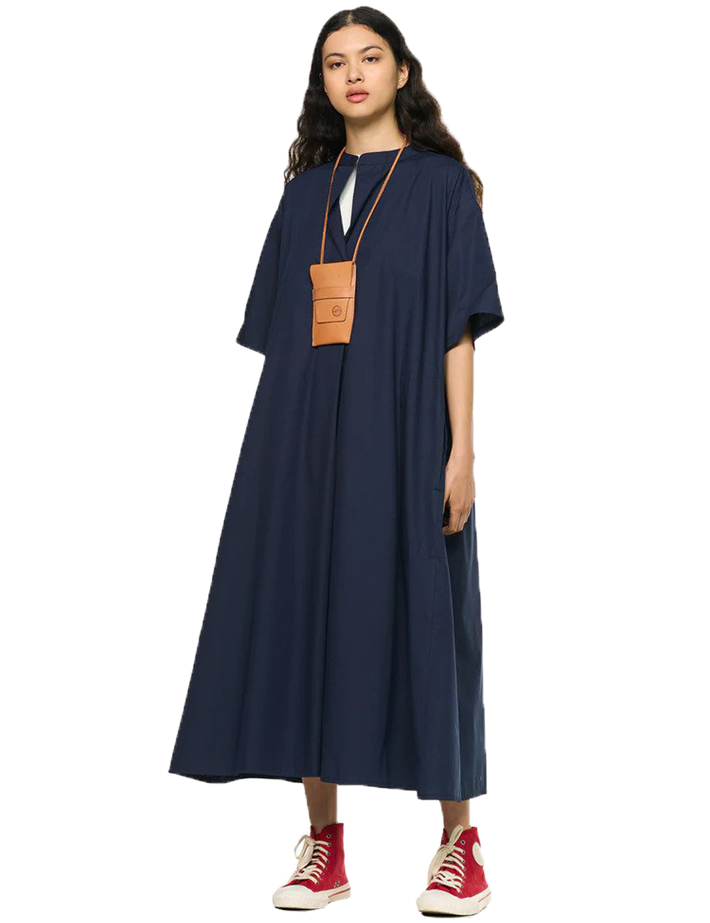 Girls Of Dust - Gardian Dress Poplin - Navy Blue