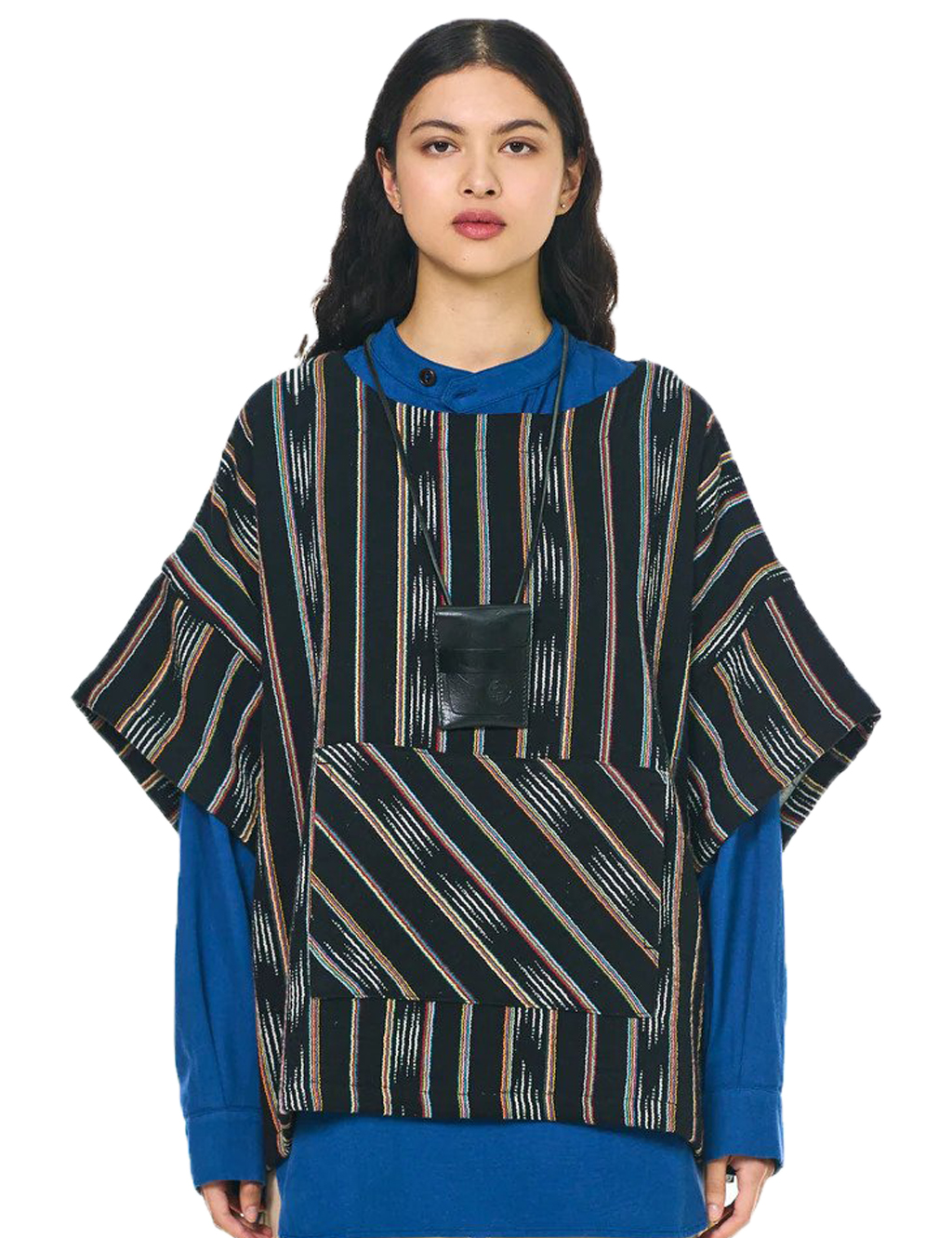 Girls Of Dust - Poncho Kogi Jacquard - Multicolor