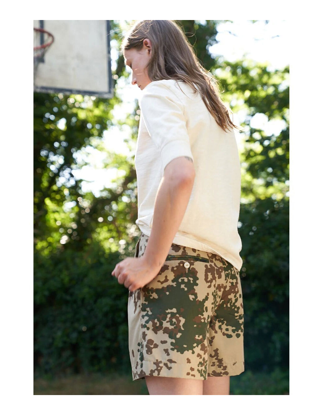 Girls Of Dust River Shorts Sahara Camo