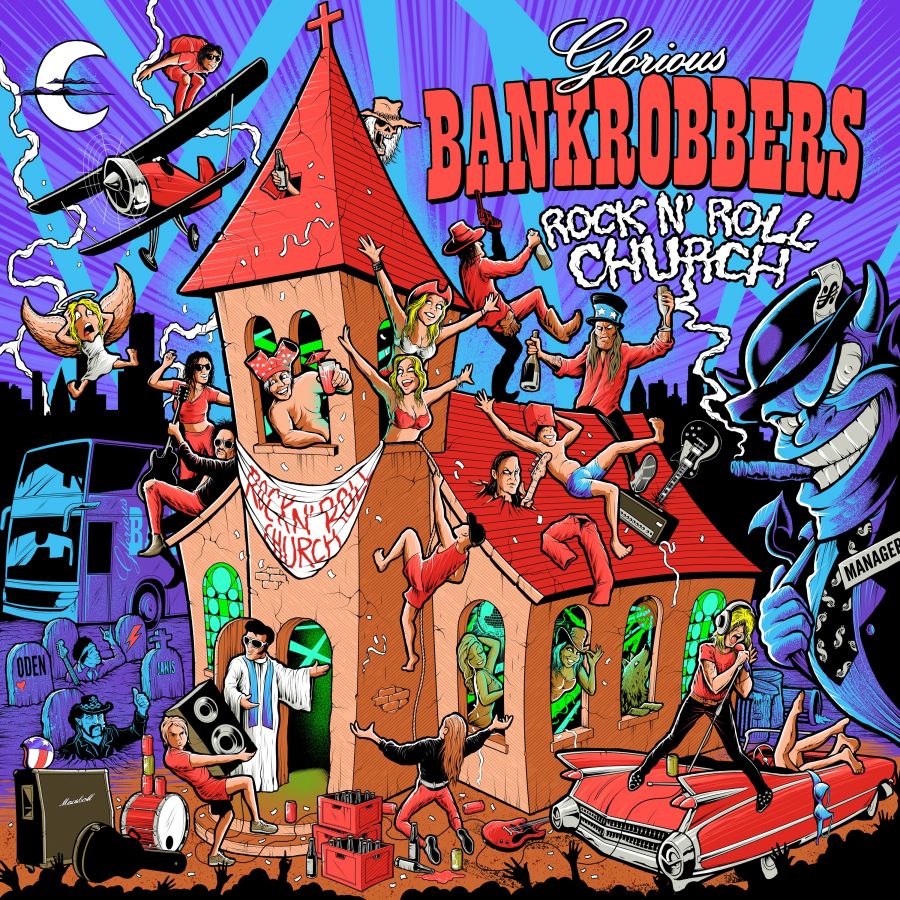 Glorious Bankrobbers - Rock n Roll Church - LP