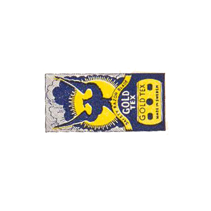 Gold-Tex---Vintage-Swedish-Razor-Blades---5-Blades