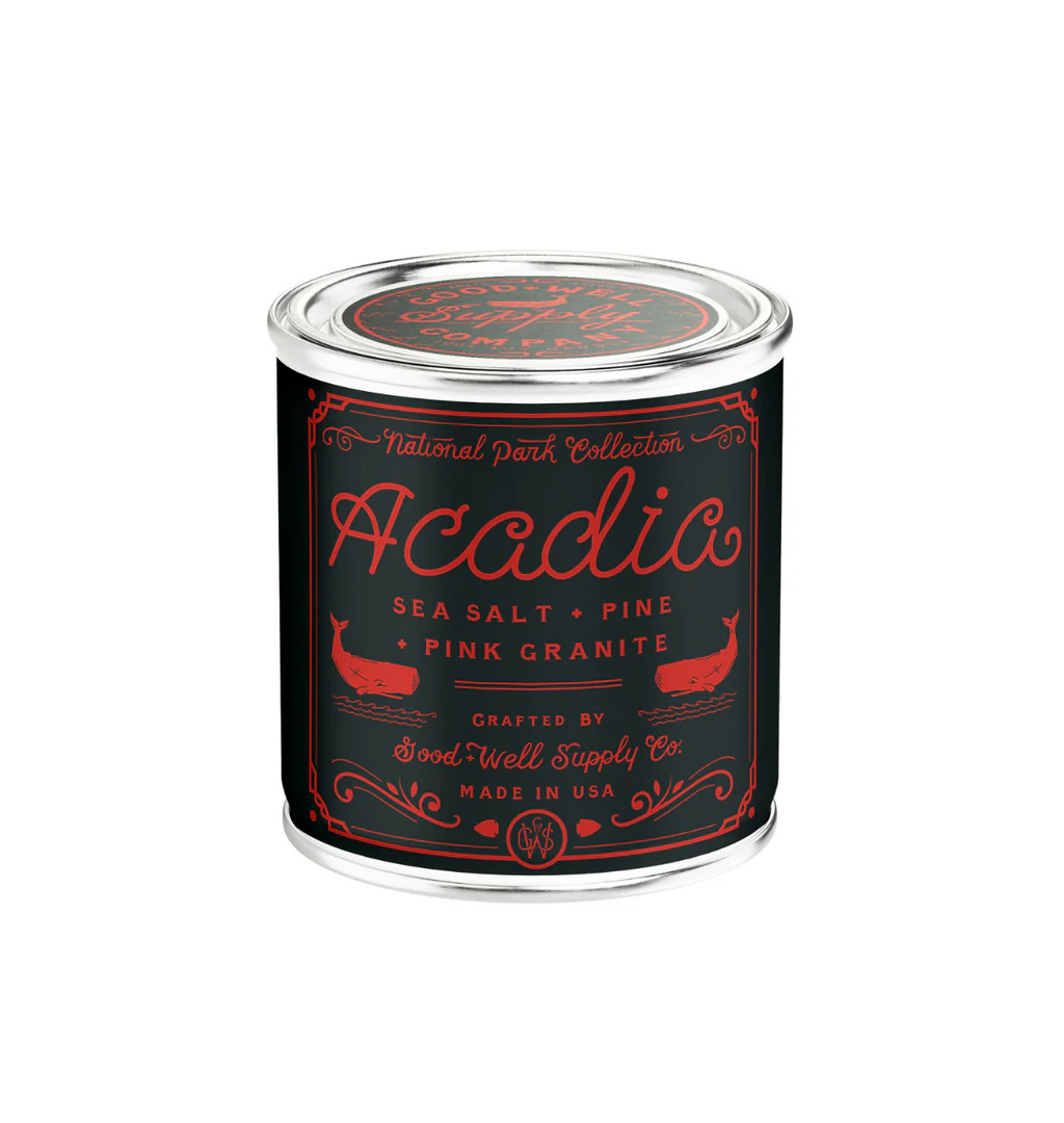 Good & Well Supply Co - Acadia National Park Candle