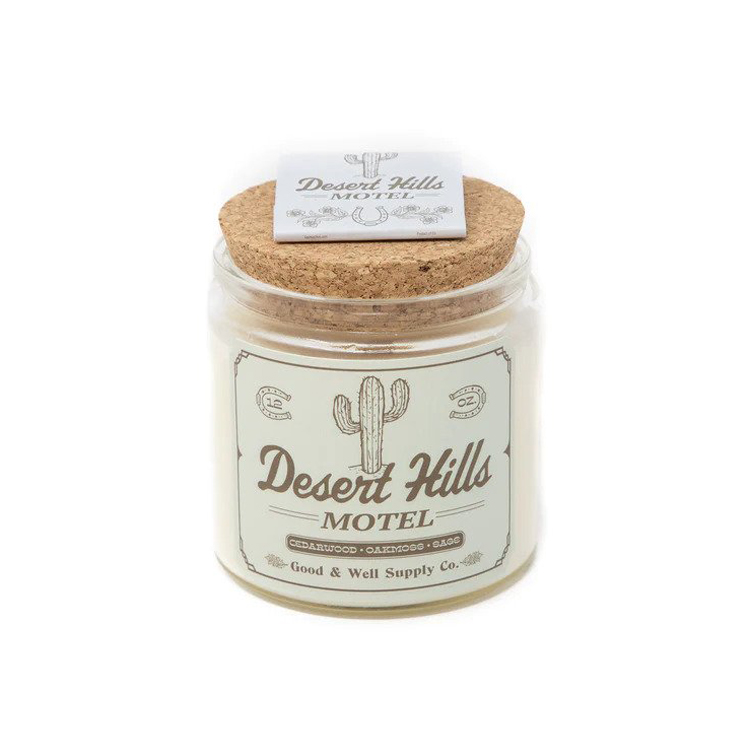Good & Well Supply Co - Desert Hills Motel Candle 12 Oz