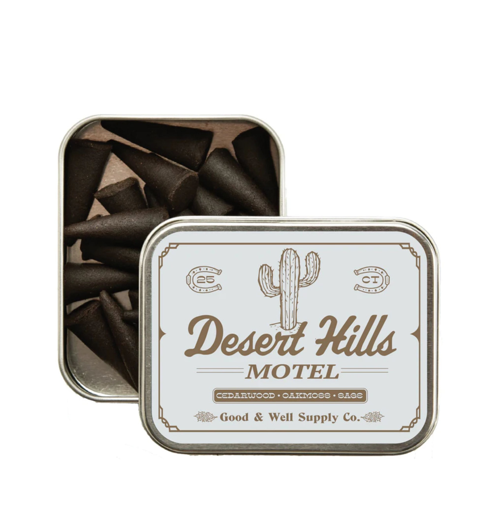 Good & Well Supply Co - Desert Hills Motel Roadside Motel Incense 25 piece