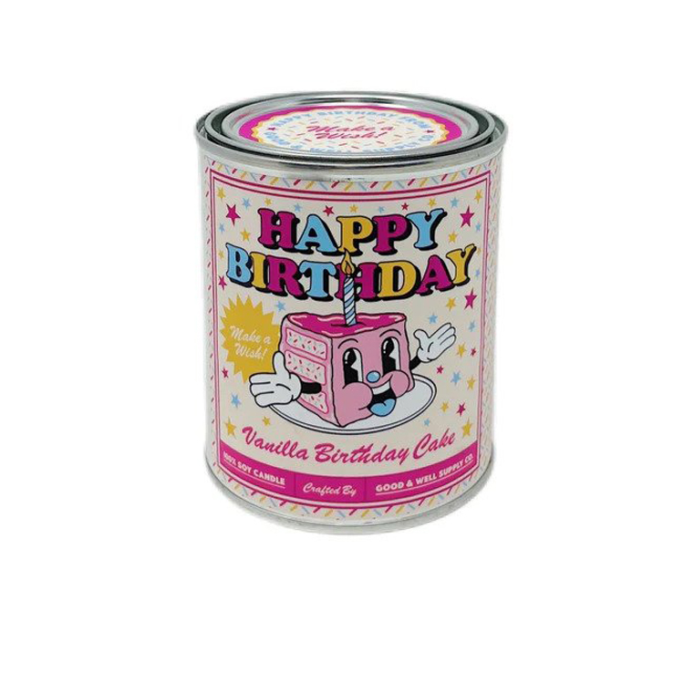 Good & Well Supply Co - Happy Birthday Candle 14 Oz