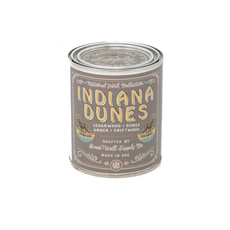 Good & Well Supply Co - Indiana Dunes National Park Candle 8 Oz