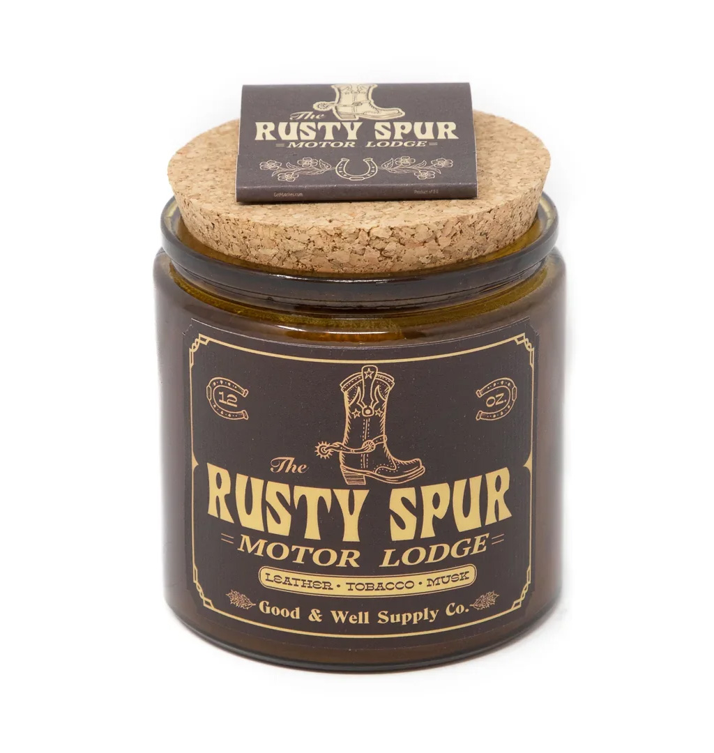 Good & Well Supply Co - Rusty Spur Motor Lodge Roadside Motels Candle