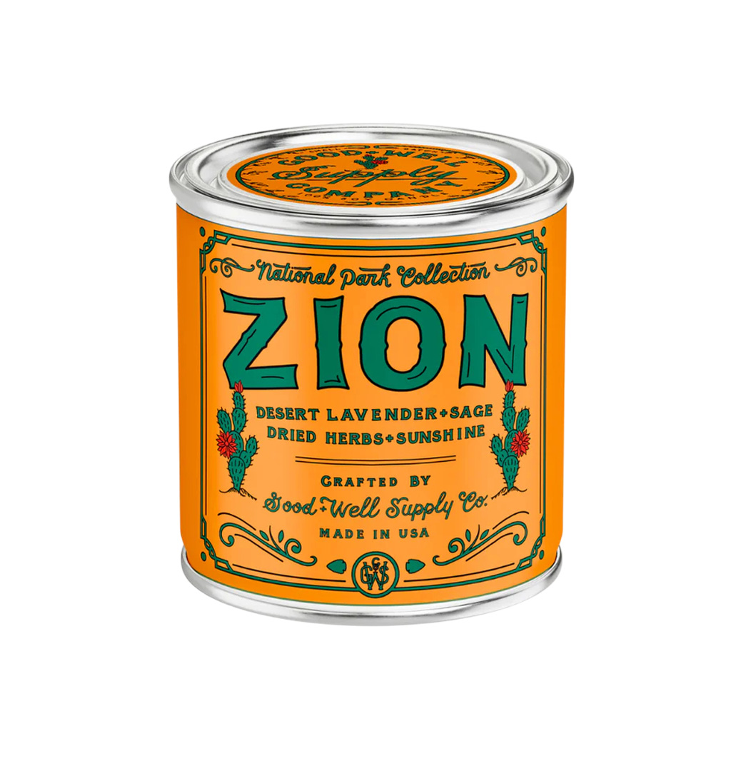 Good & Well Supply Co - Zion National Park Candle