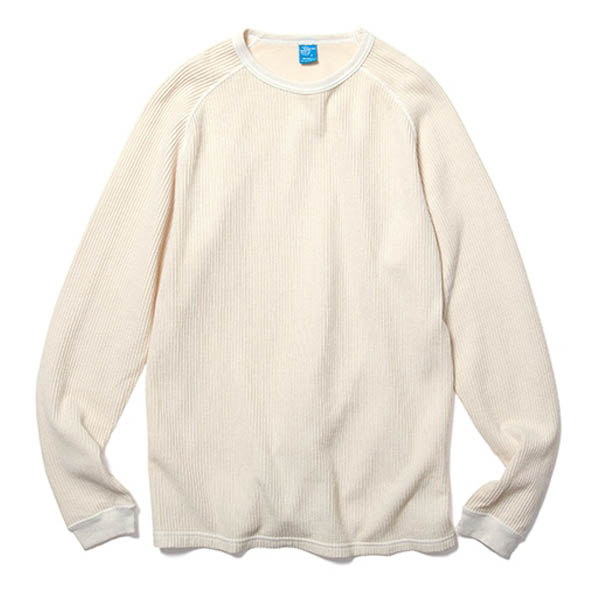 Good On - Long Sleeve Rib Knit - Pigment Dye Natural