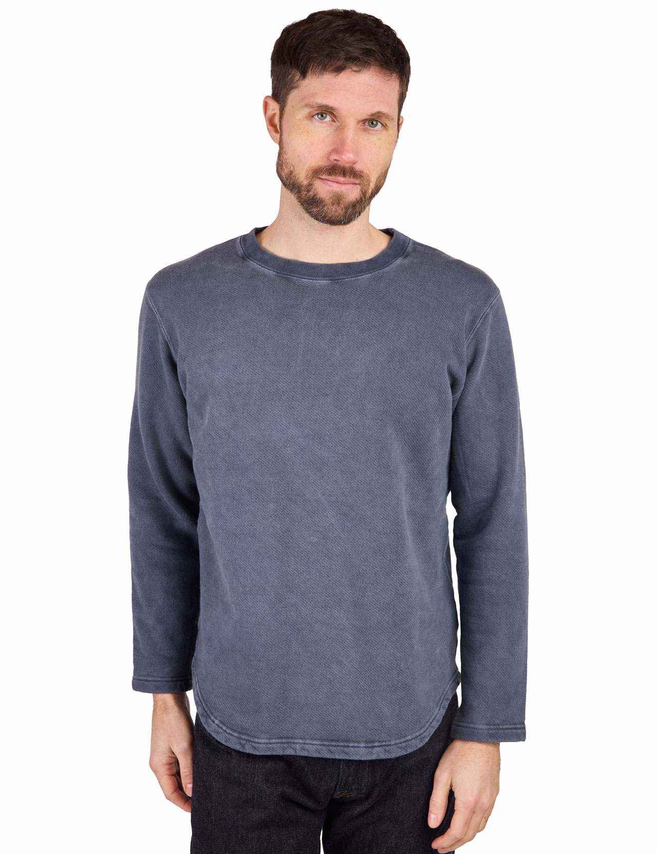 Good-On---Rough-Crew-Neck-Sweatshirt----Pigment-Dye-Navy991