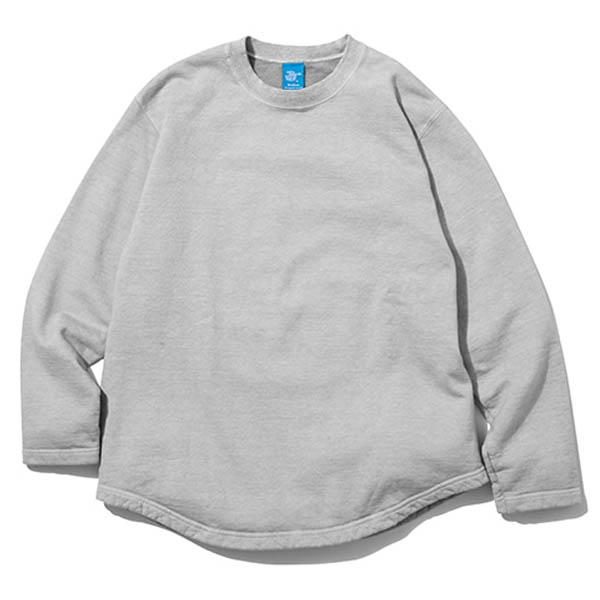 Good On - Rough Crew Neck Sweatshirt  - Pigment Dye Ash
