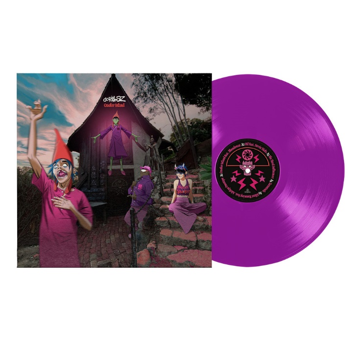 Gorillaz - Cracker Island (Neon Purple Indie Vinyl) - LP