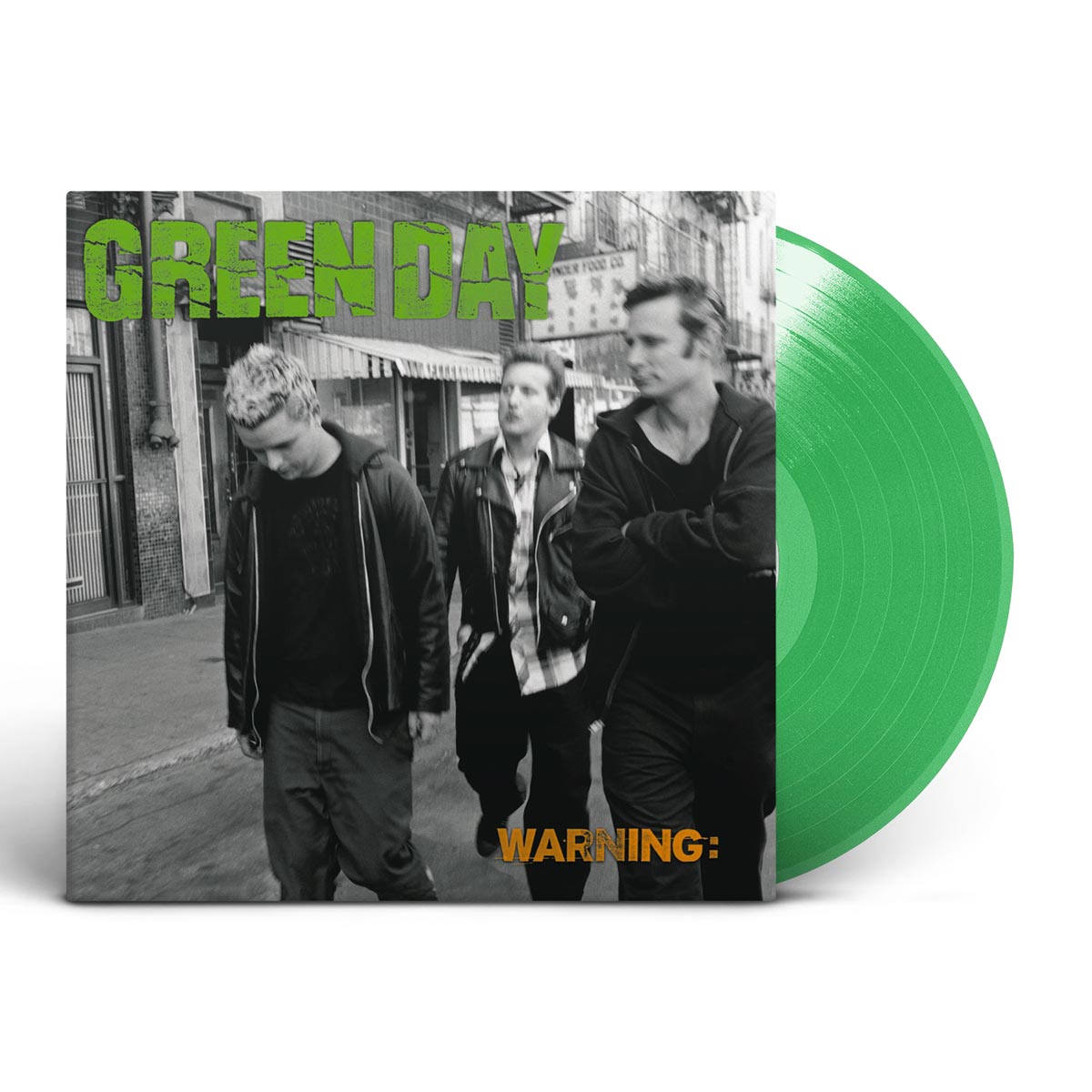 Green Day - Warning (Flurocent Green) - LP