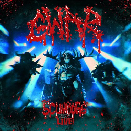 Gwar - Scumdogs Xxx Live (Blue Marbled) - 2 x LP