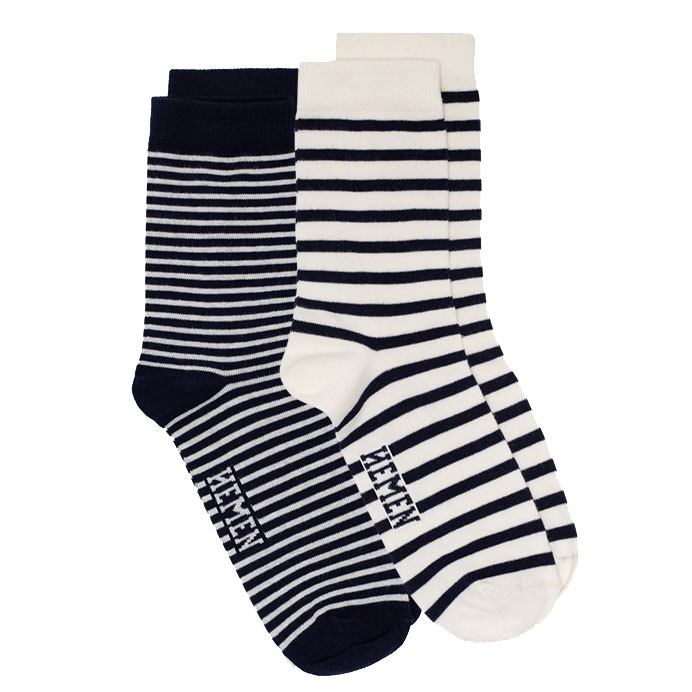 Hemen Biarritz - 2X Pack Striped Socks
