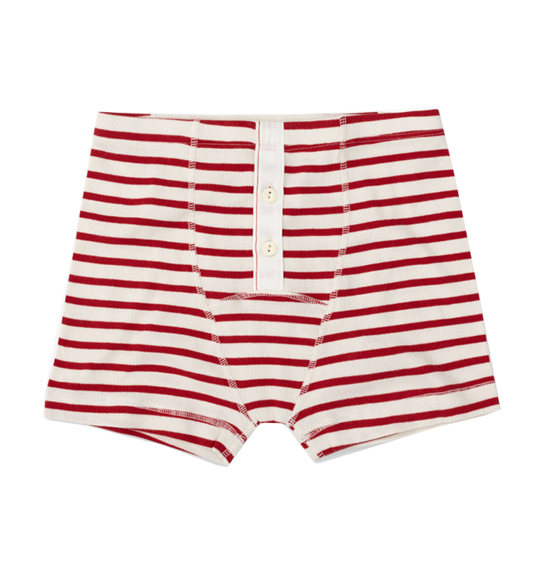 Hemen Biarritz - Boxer Albar - Breton Stripe Red