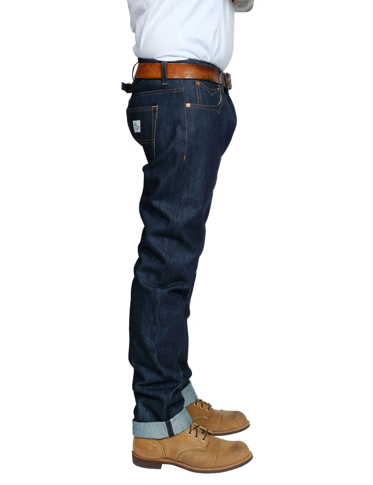 Hens Teeth - Classic Raw Denim Jeans - 14.3 oz