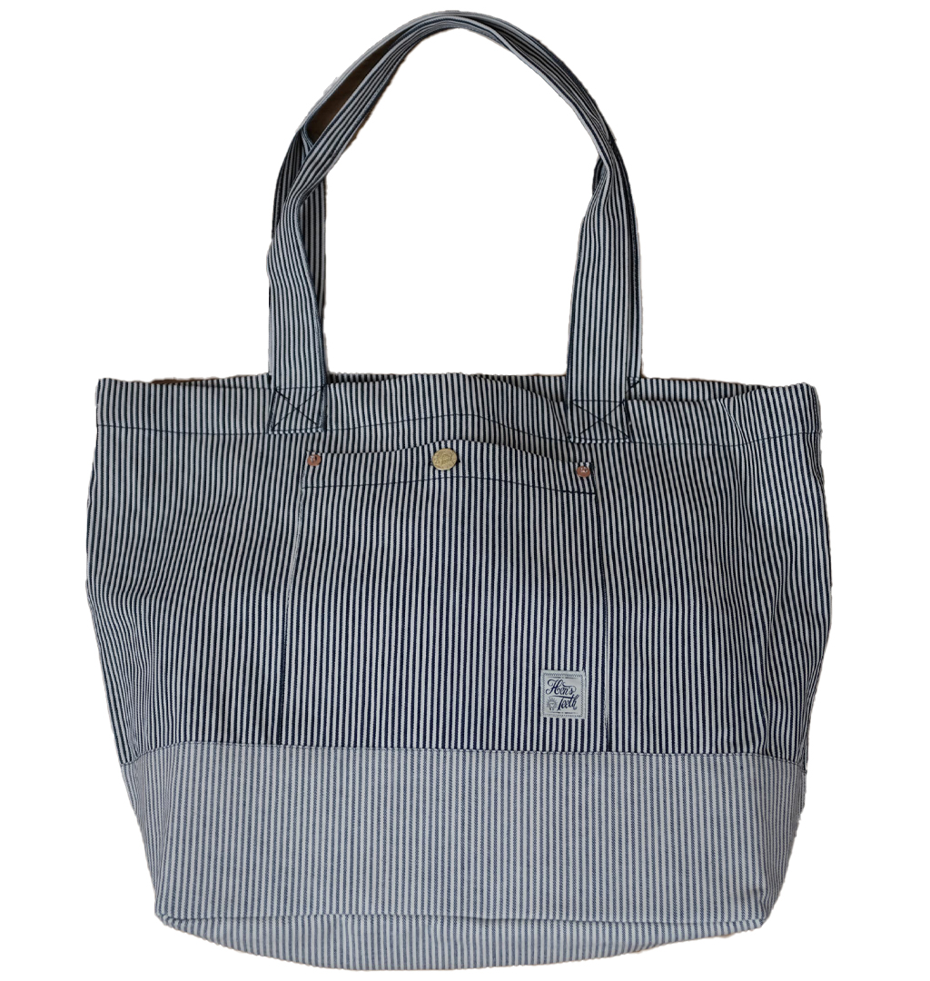 Hens Teeth - Hickory Stripe Tote Bag