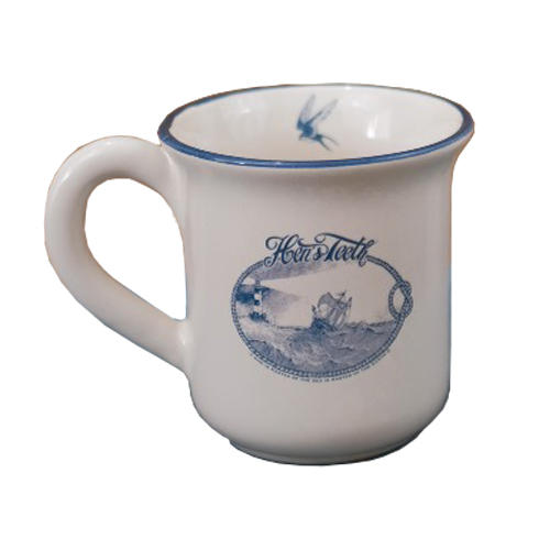 Hens Teeth - Master Of the Sea Ceramic Mug - White