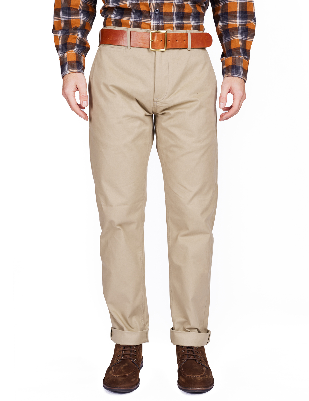 Hens Teeth - Triple Twisted Drill Chino Pant - Beige