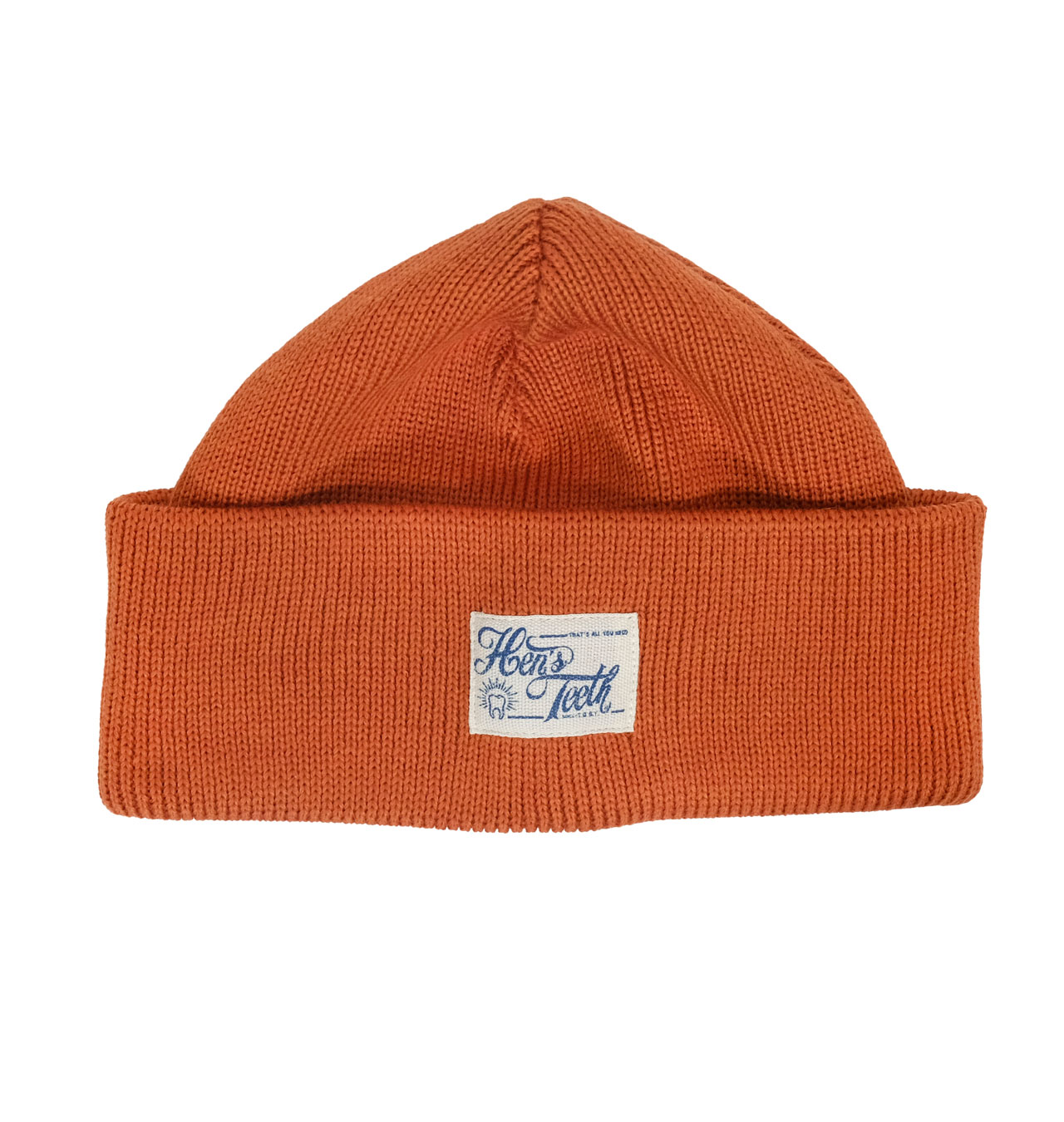 Hens Teeth - Wool Beanie - Rust
