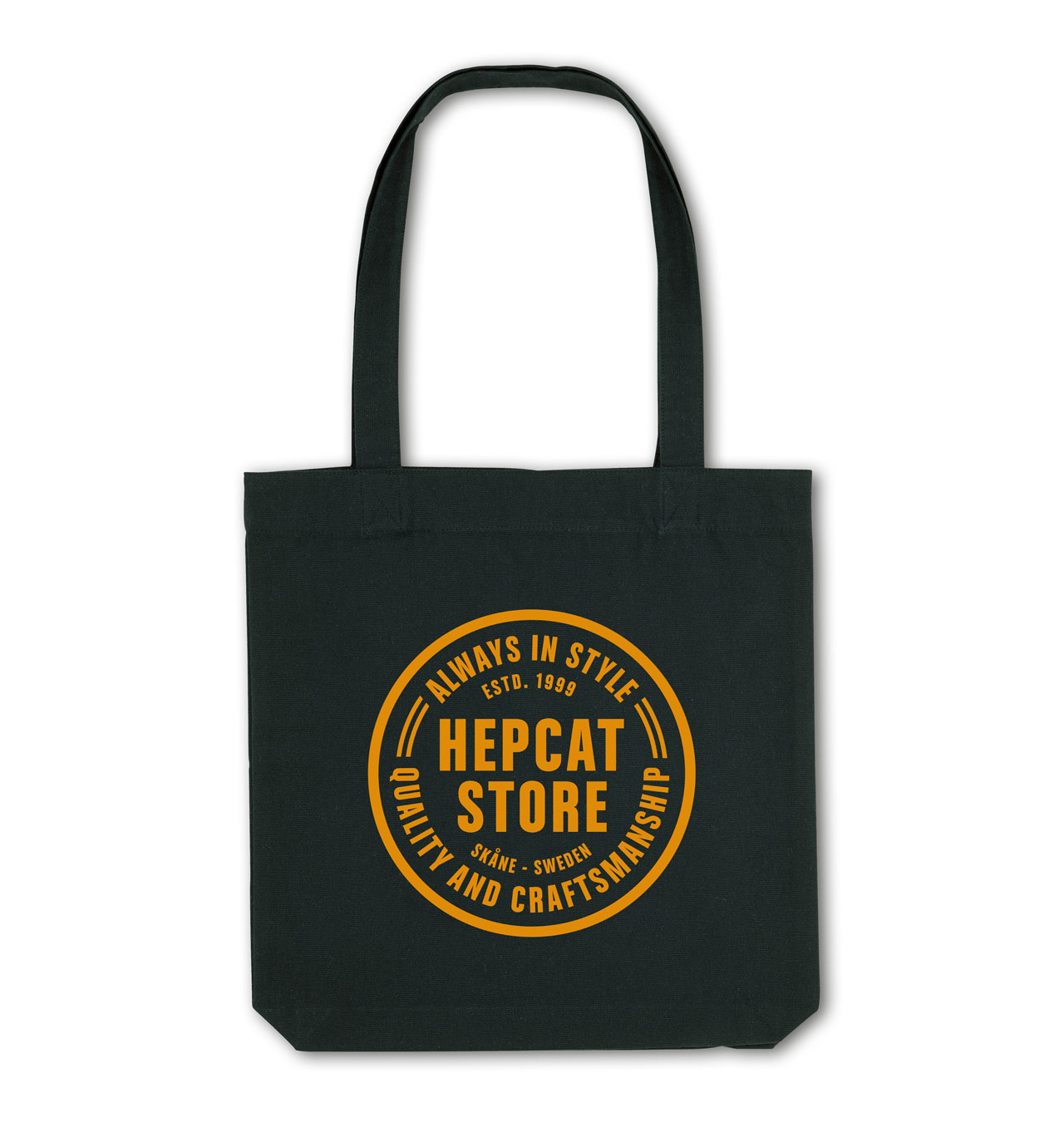 HepCat - Brandstamp Tote Bag - Black