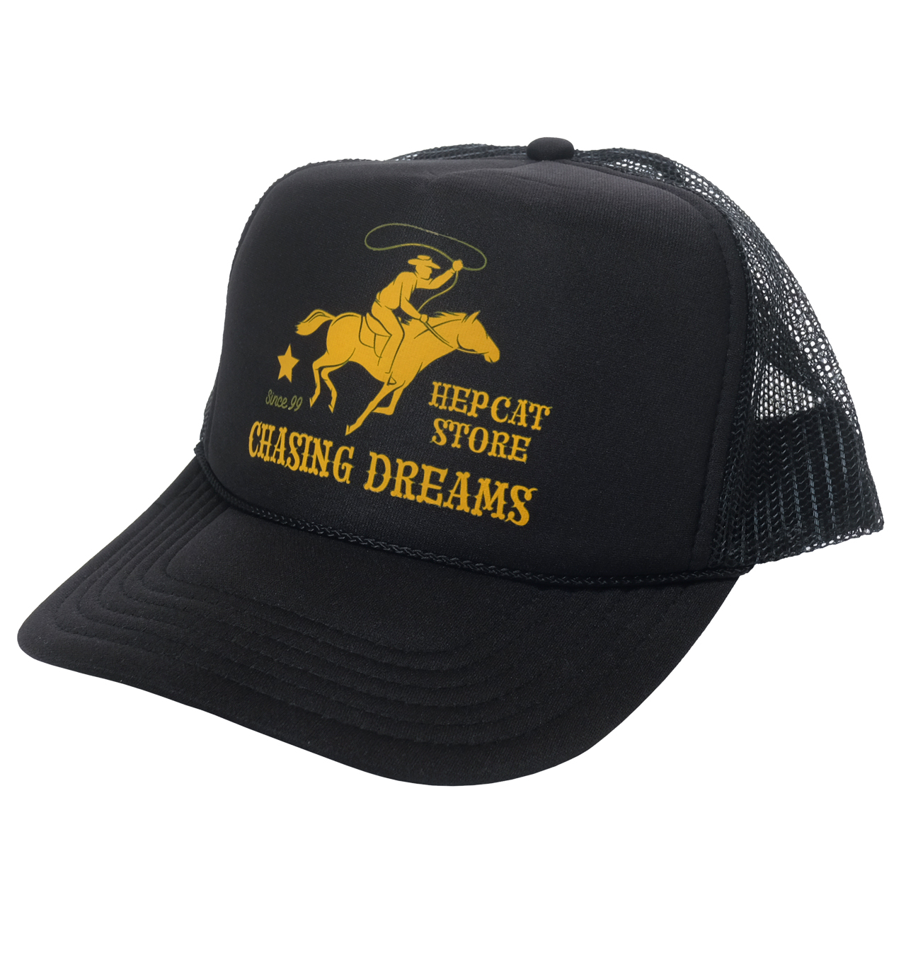 HepCat - Chasing Dreams Trucker Cap - Black