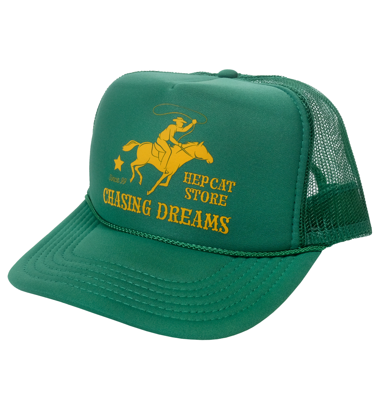 HepCat - Chasing Dreams Trucker Cap - John Deere Green