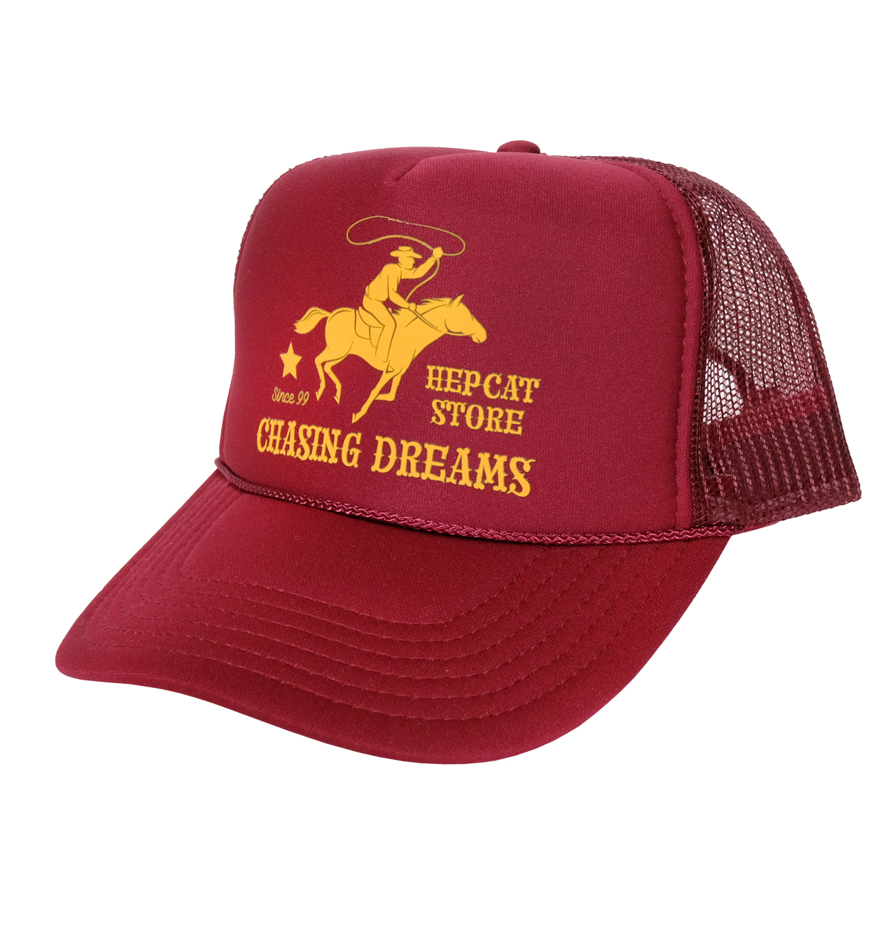 HepCat---Chasing-Dreams-Trucker-Cap---Maroon