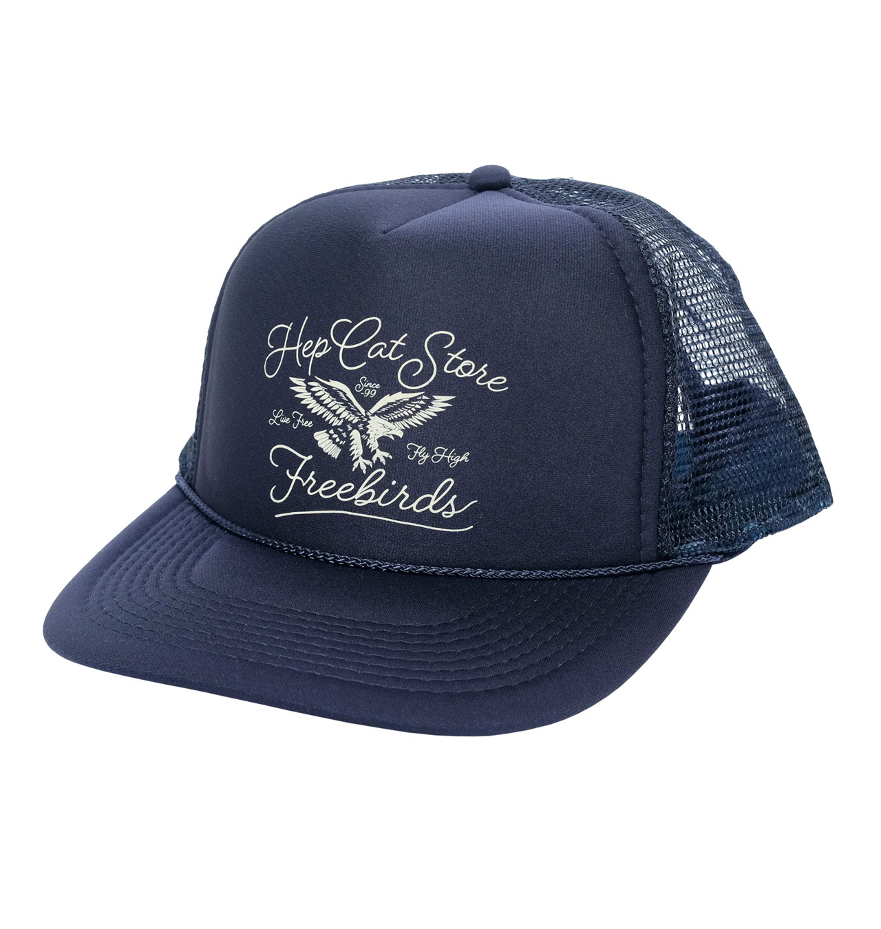 HepCat - Freebirds Trucker Cap - Navy