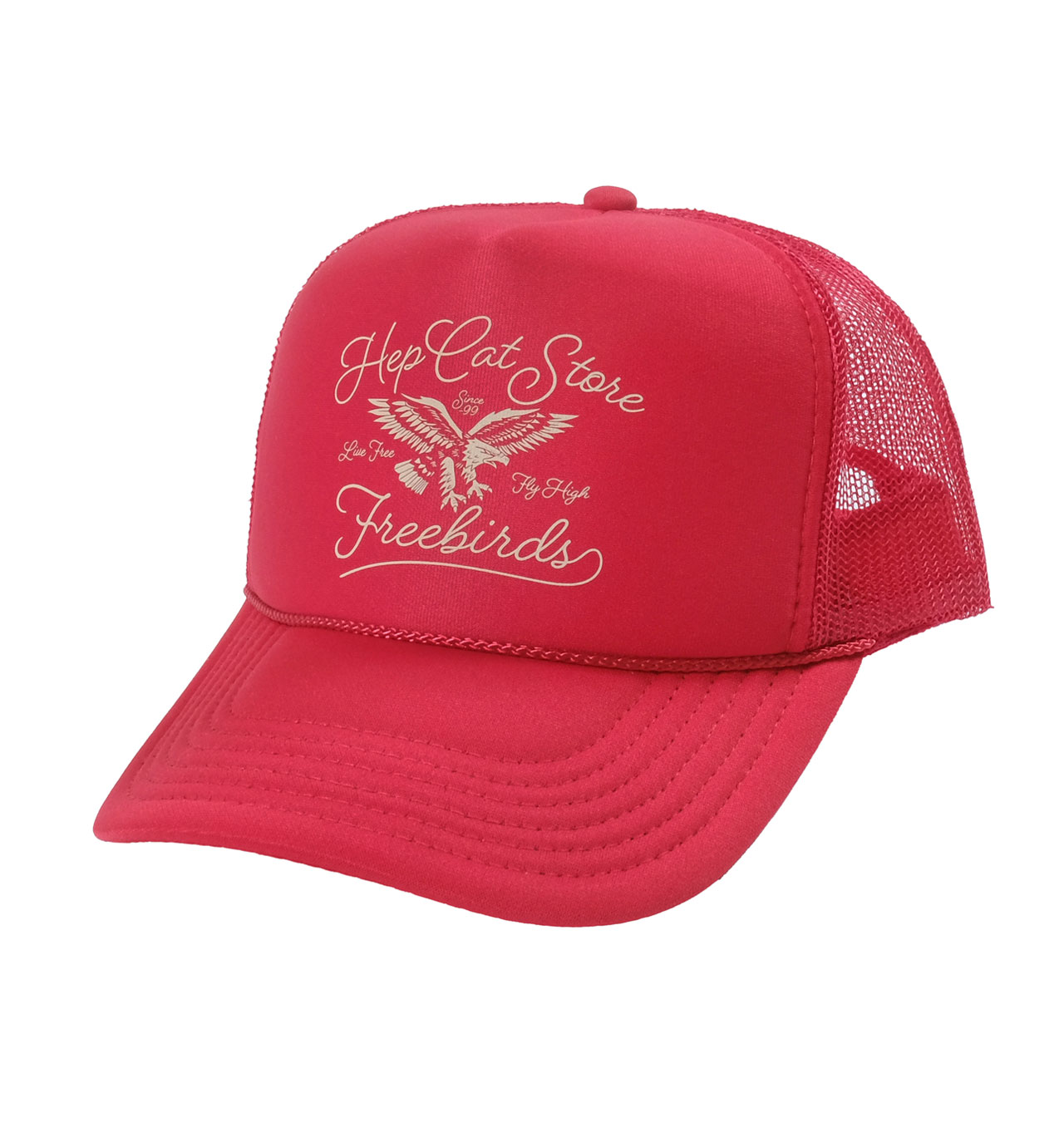 HepCat - Freebirds Trucker Cap - Red
