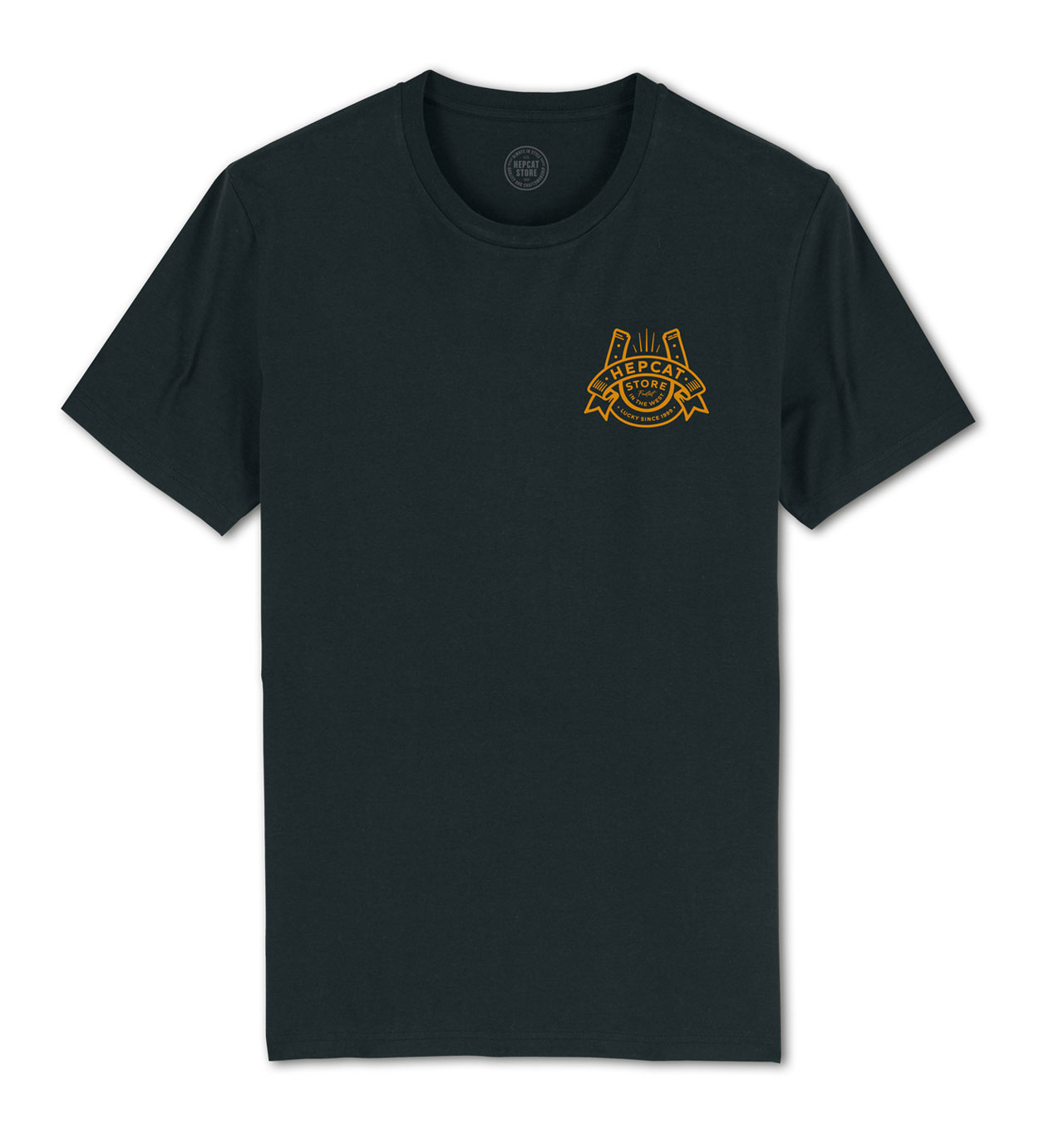 HepCat - Horseshoe T-shirt - Black