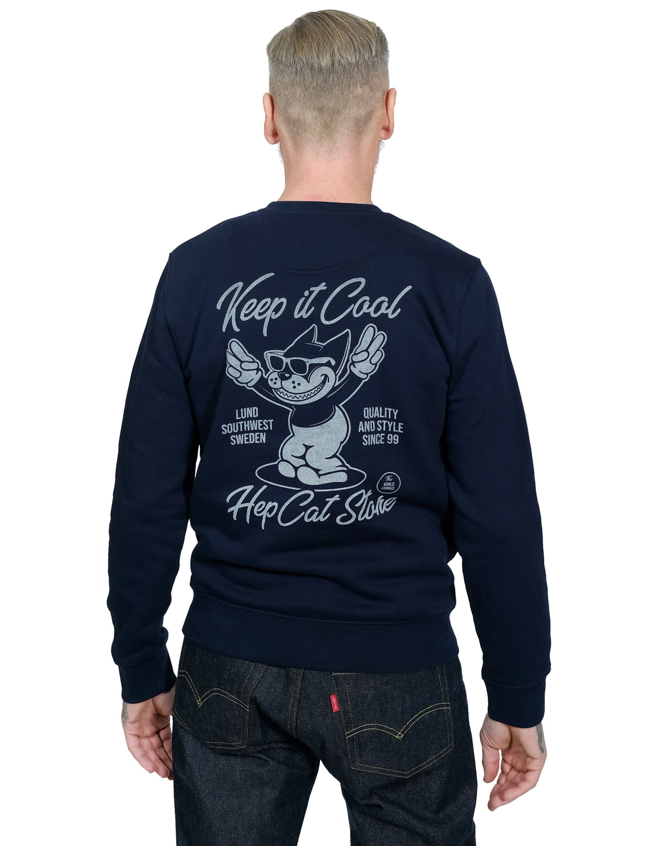 HepCat - Keep It Cool Sweatshirt - French Navy