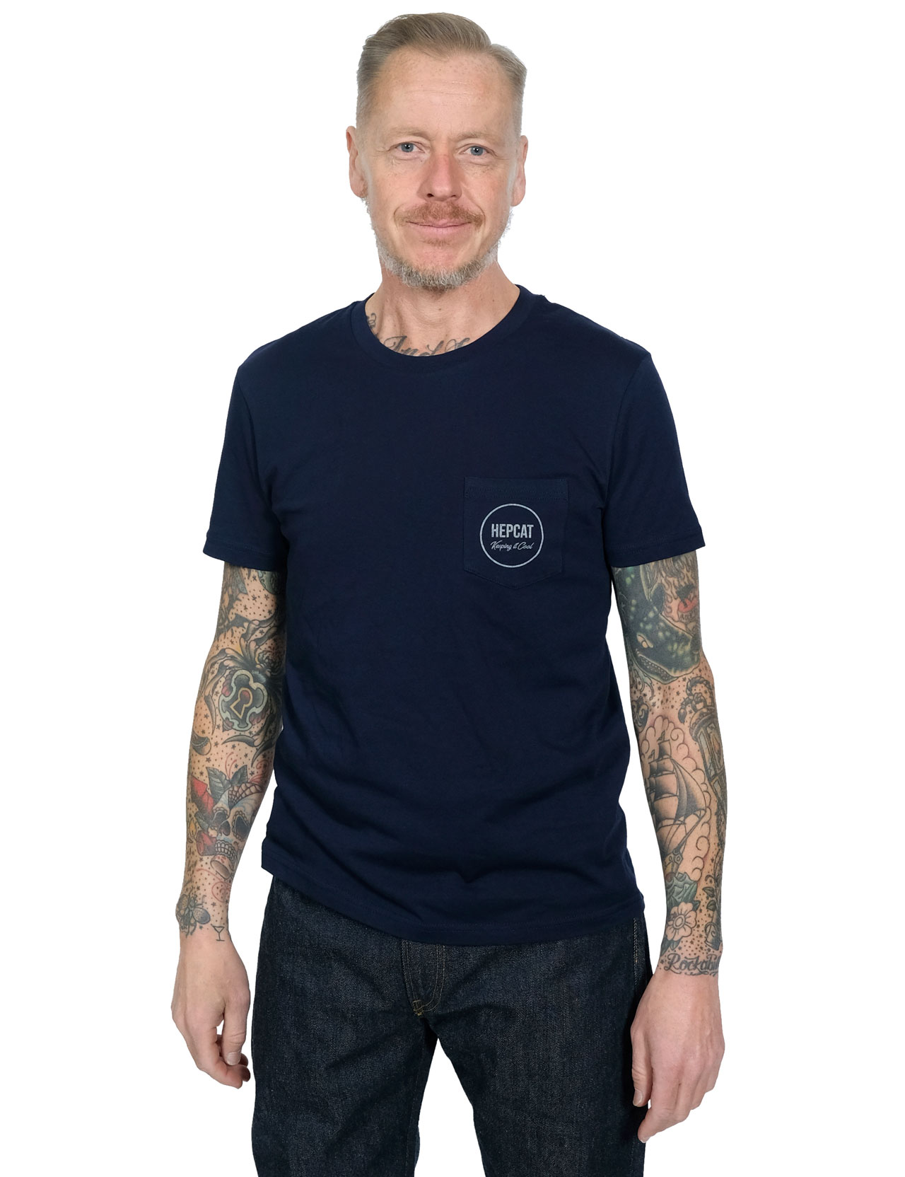 HepCat - Keep It Cool Tee - Navy