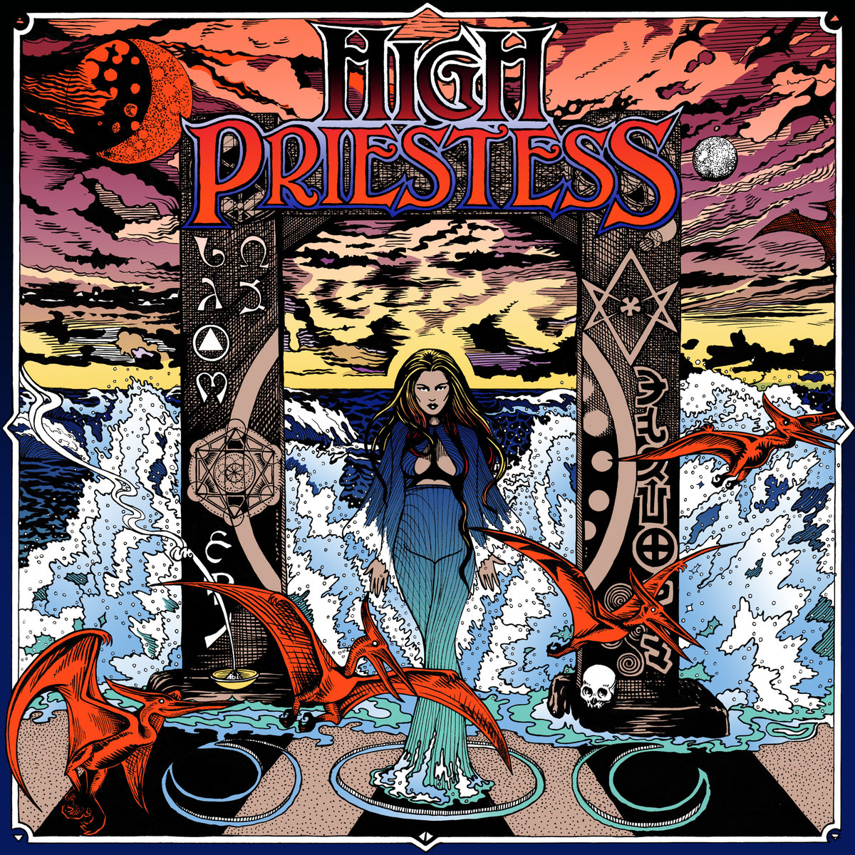 High Priestess - High Priestess (Excl. Scandinavian edt Blue) - LP