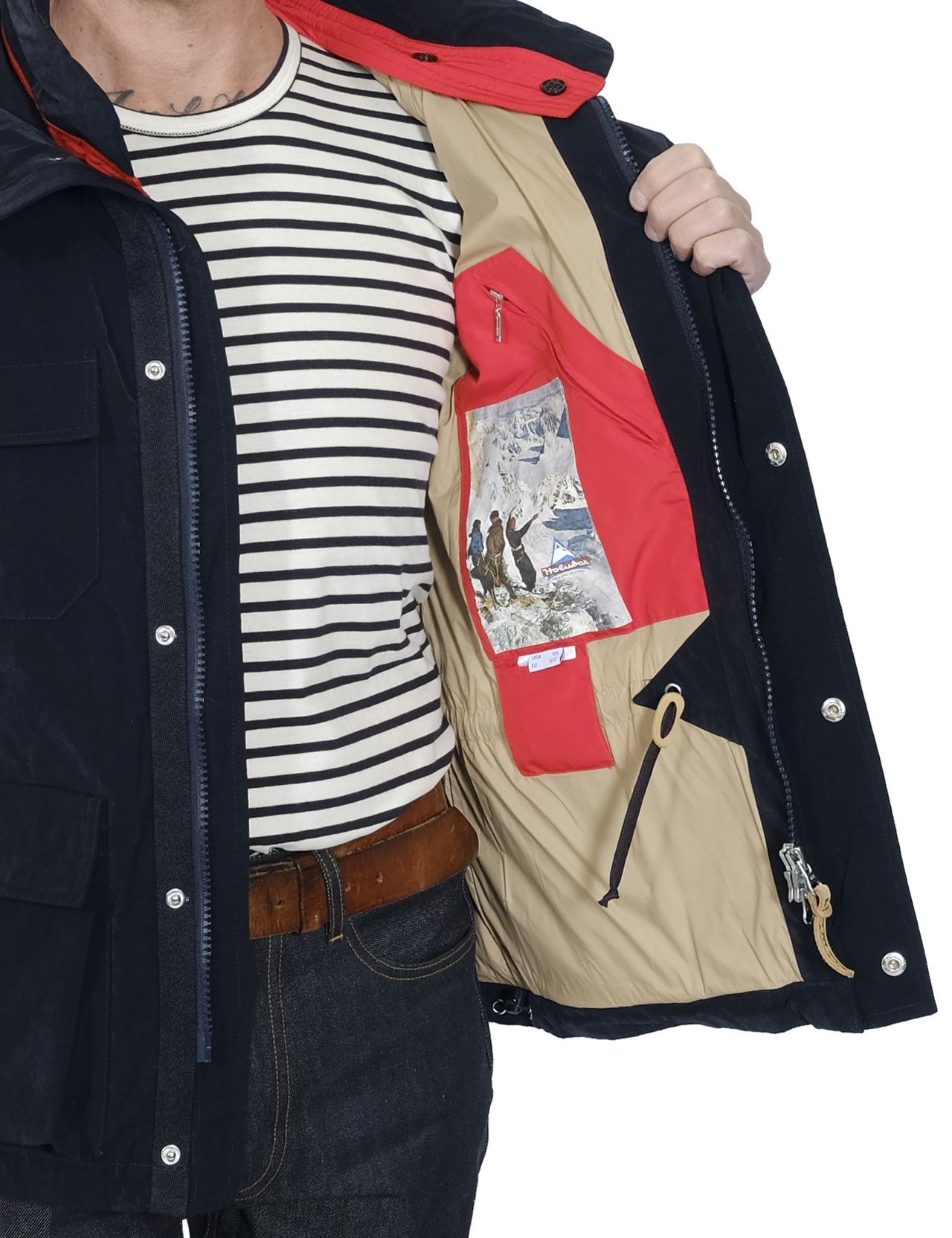 Holubar PN20 Short Hunter Jacket Dark Blue Sverige