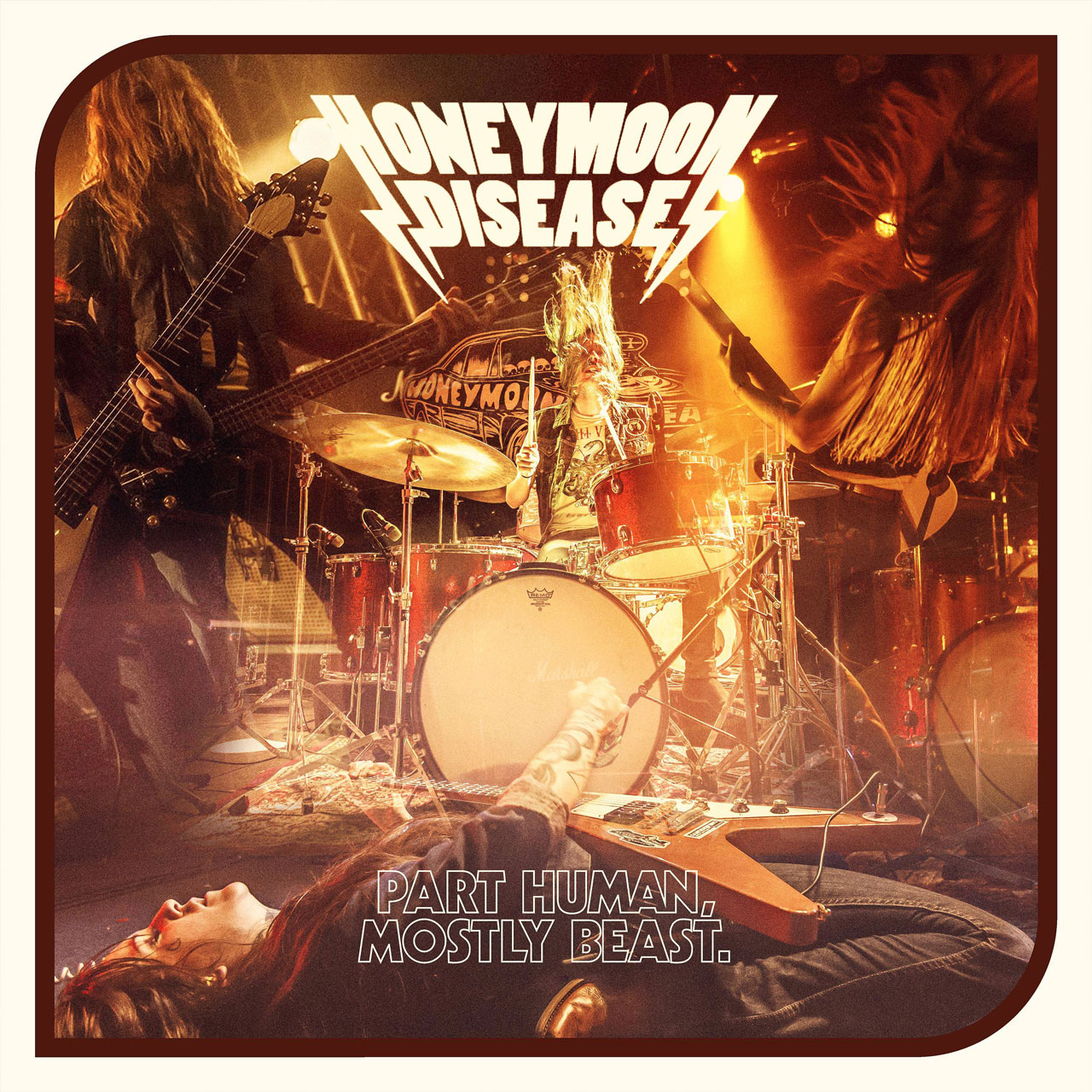 Honeymoon Disease - Part Human, Mostly Beast - LP