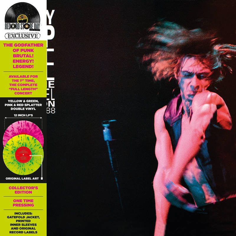 Iggy Pop - Live At The Channel Boston (Color Vinyl)(RSD 2021) - 2 x LP