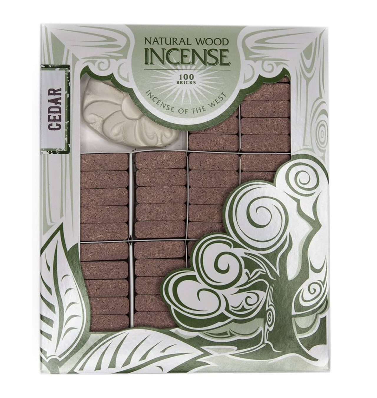 Incense of the West - 100 Count Incense Box + Burner