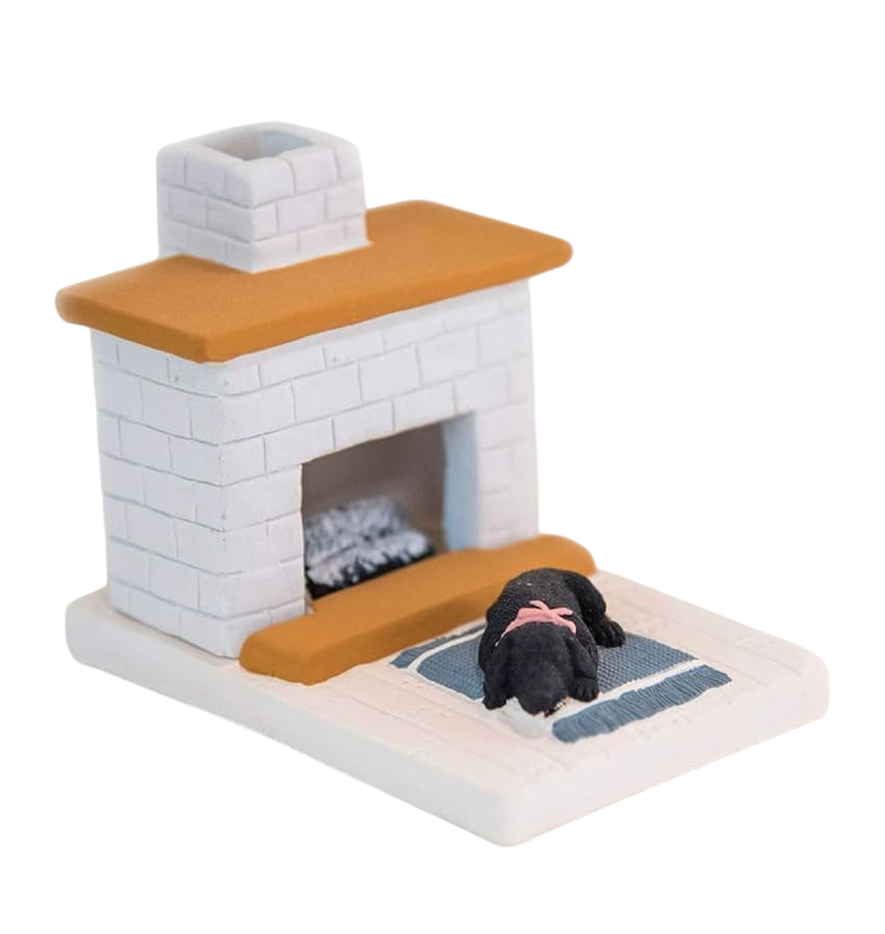 Incense of the West - Hearth Puppy Black Lab Incense Burner