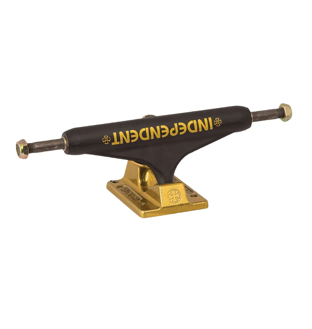 Independent - 159 Stage 11 Bar Cross Matte (Set Of 2) - Black/Gold 