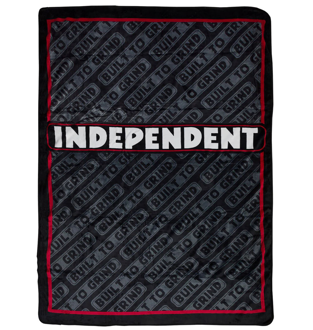 Independent - Bar Logo Blanket - Black