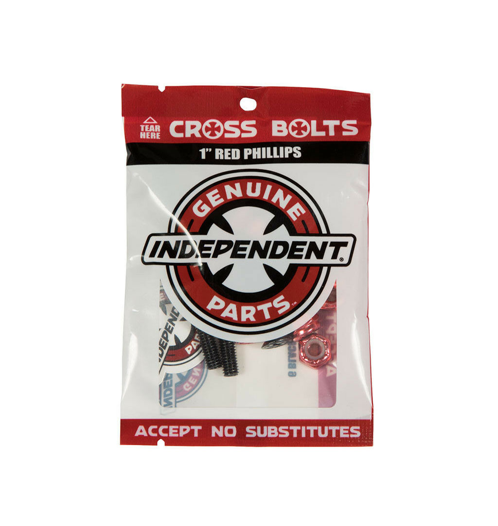 Independent - Genuine Parts Cross Hardware 1´ Phillips - Red/Black