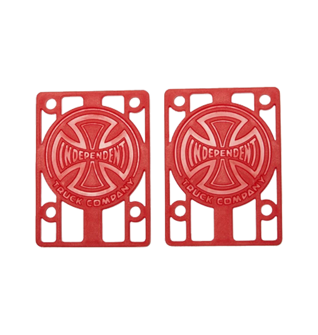 Independent - Genuine Parts Risers 1/8 - Red