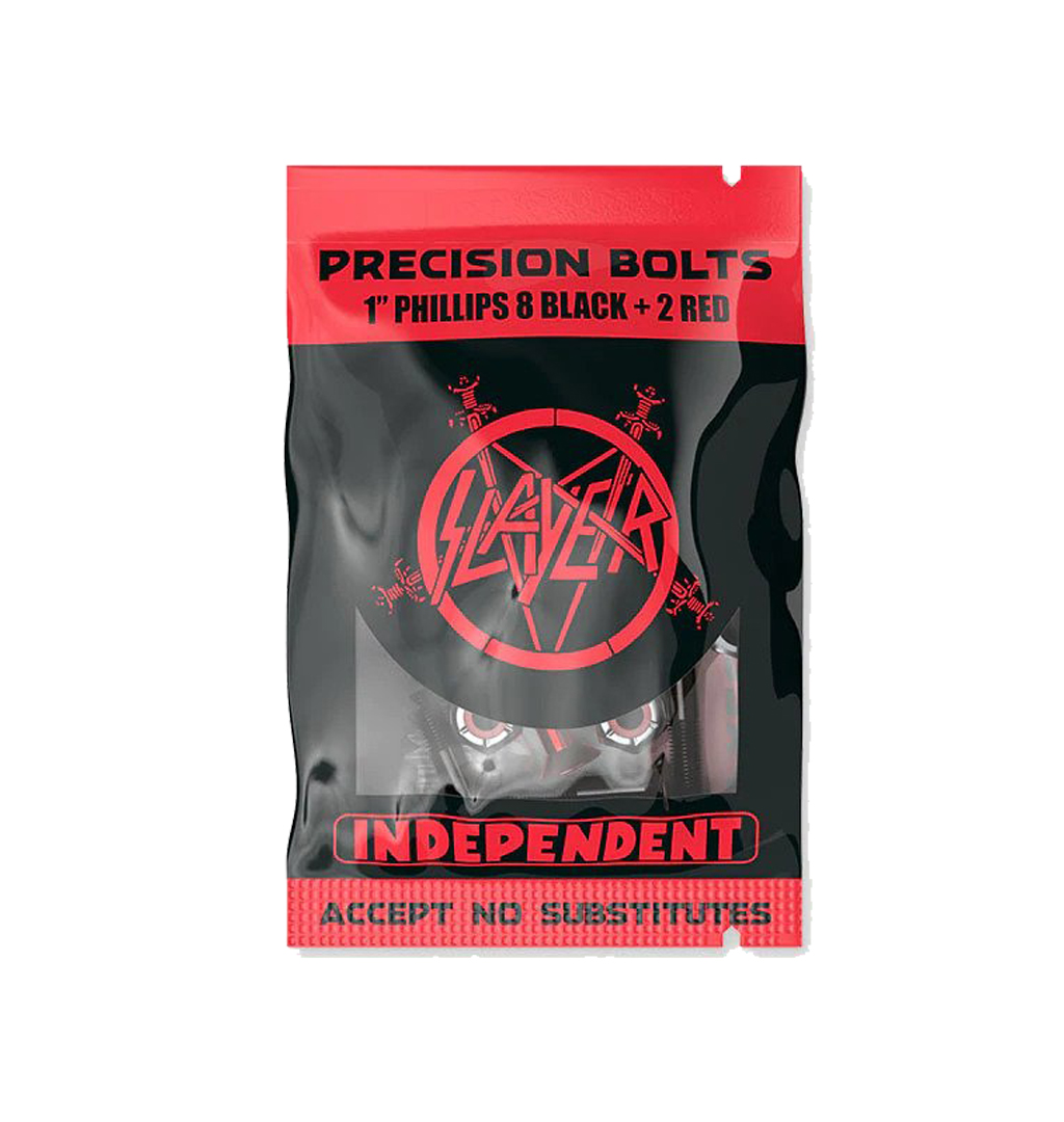 Independent - Slayer Precision Bolts 1´´ - Black/Red