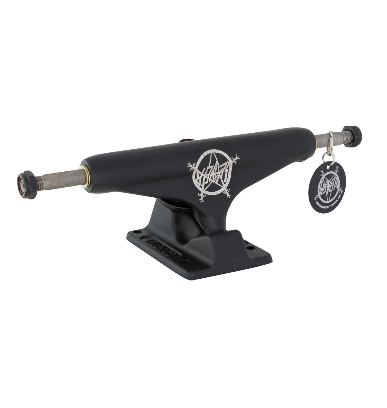 Independent - 144 Stage 11 Forged Hollow SLAYER Skateboard Trucks - Black (Set o