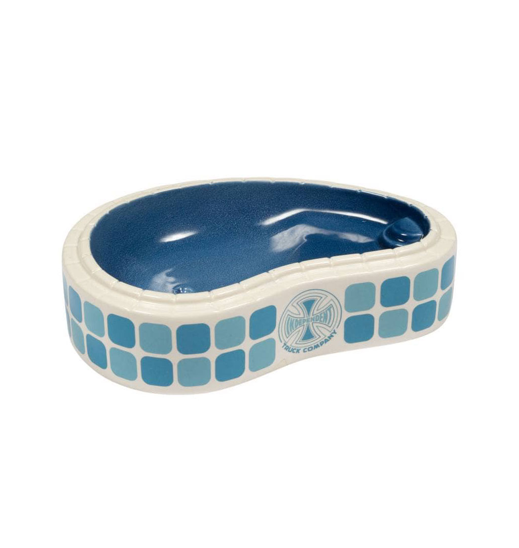 Independent - Tile Cross Pool Dish - Blue/White