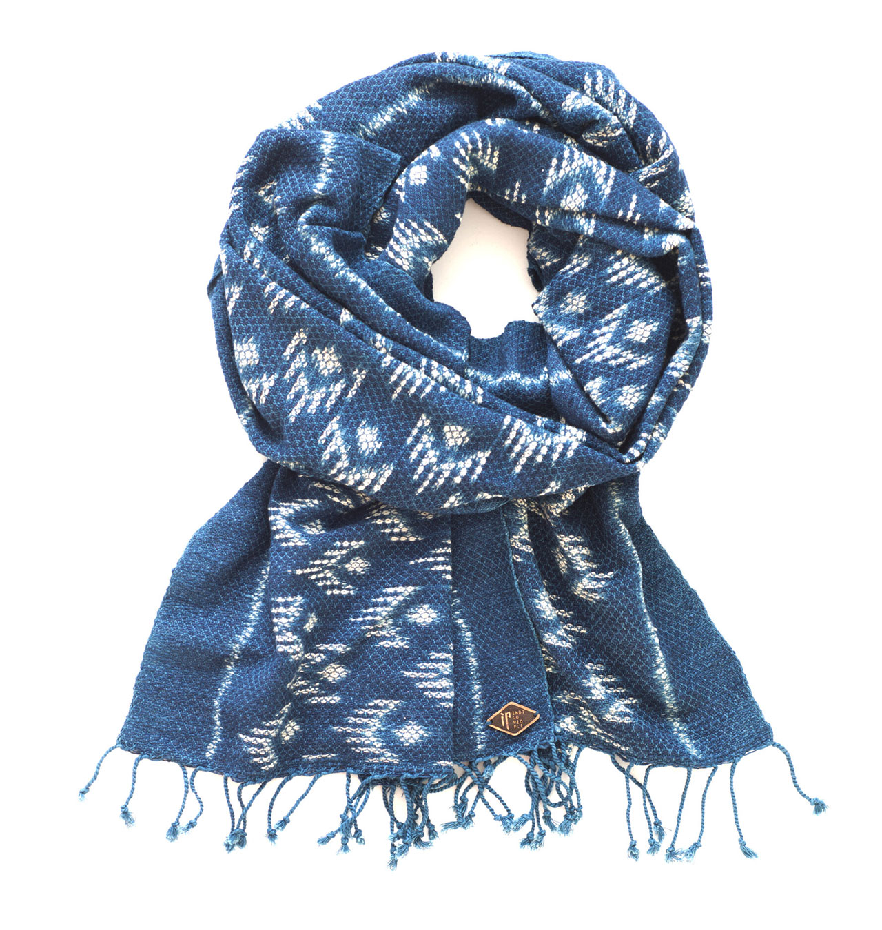 Indigo People - Wing Scarf - Indigo