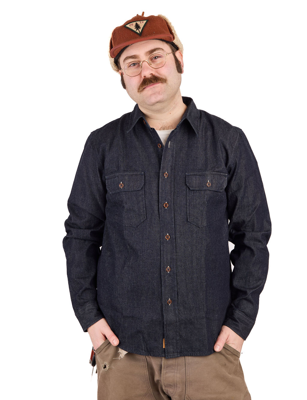 Indigofera---Alamo-Shirt-Rinsed-8oz-Denim---Indigo-11