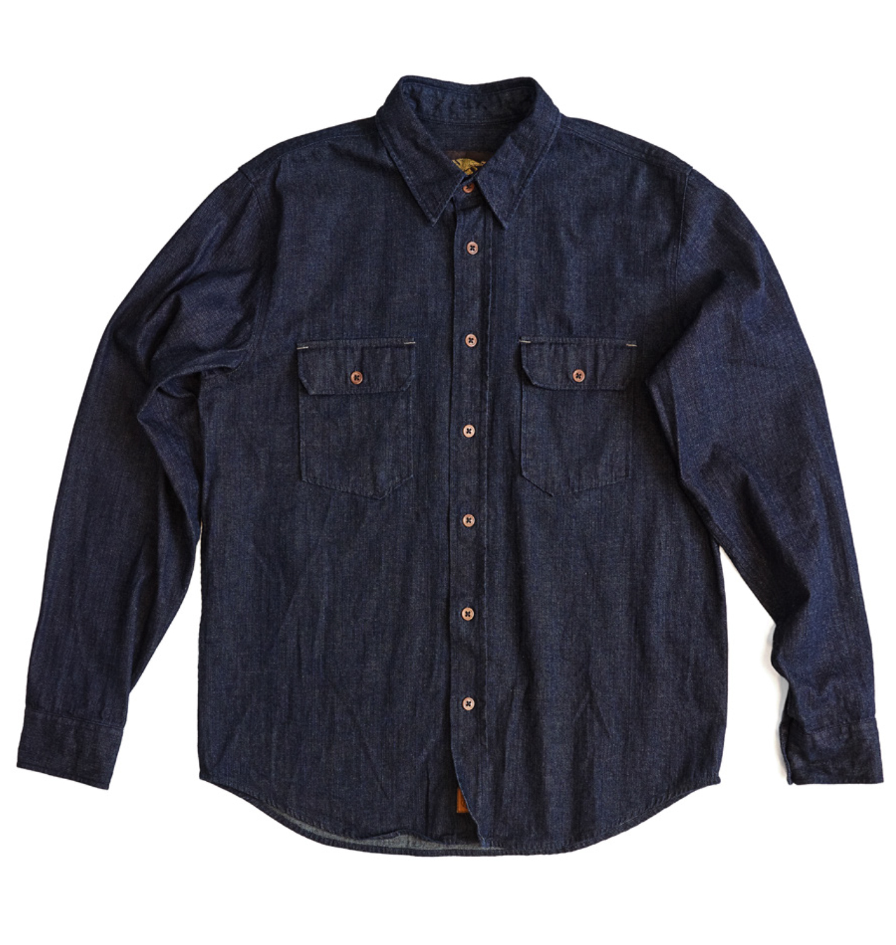 Indigofera - Alamo Shirt Rinsed 8oz Denim - Indigo